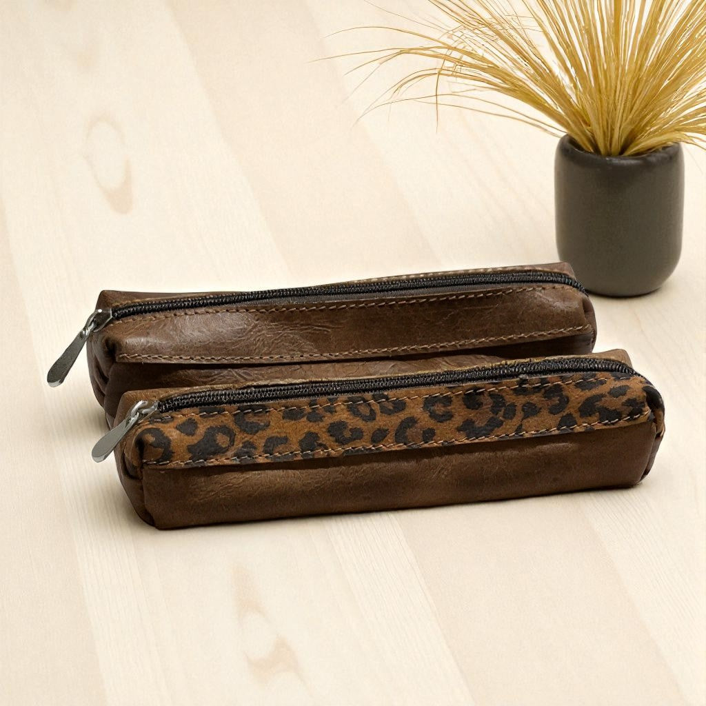 Estuche de Cuero para Lápices – Edición Artesanal