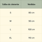Cinturón Clásico Hebilla Cuadrada