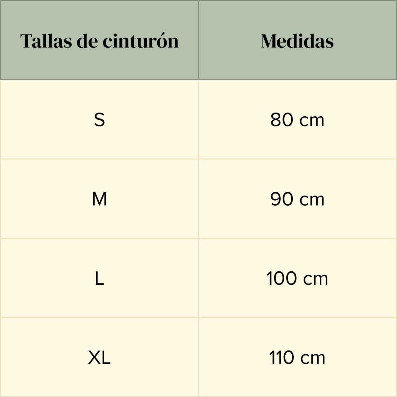 Cinturón Cuero Hebilla Redonda