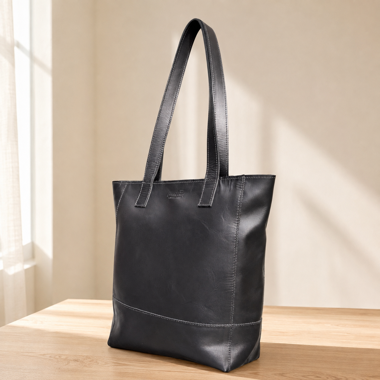 Cartera Tote Génova Negra