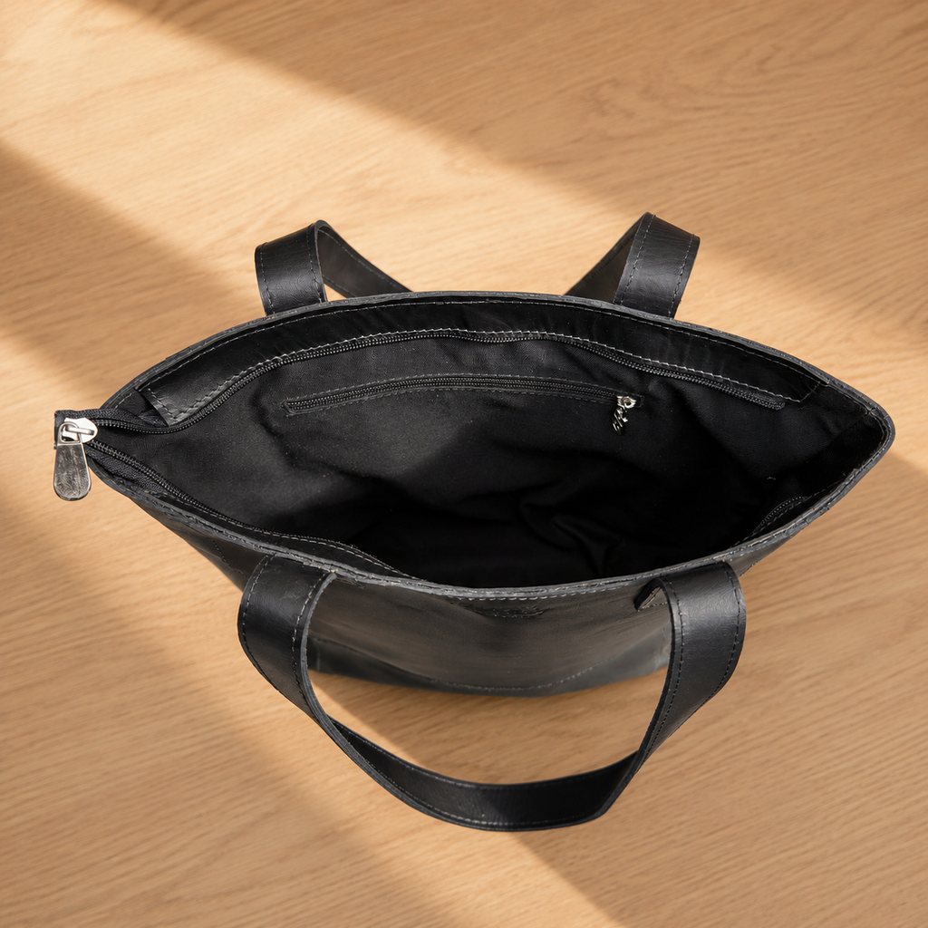 Cartera Tote Génova Negra
