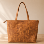 Cartera Tote Milano Camel XL
