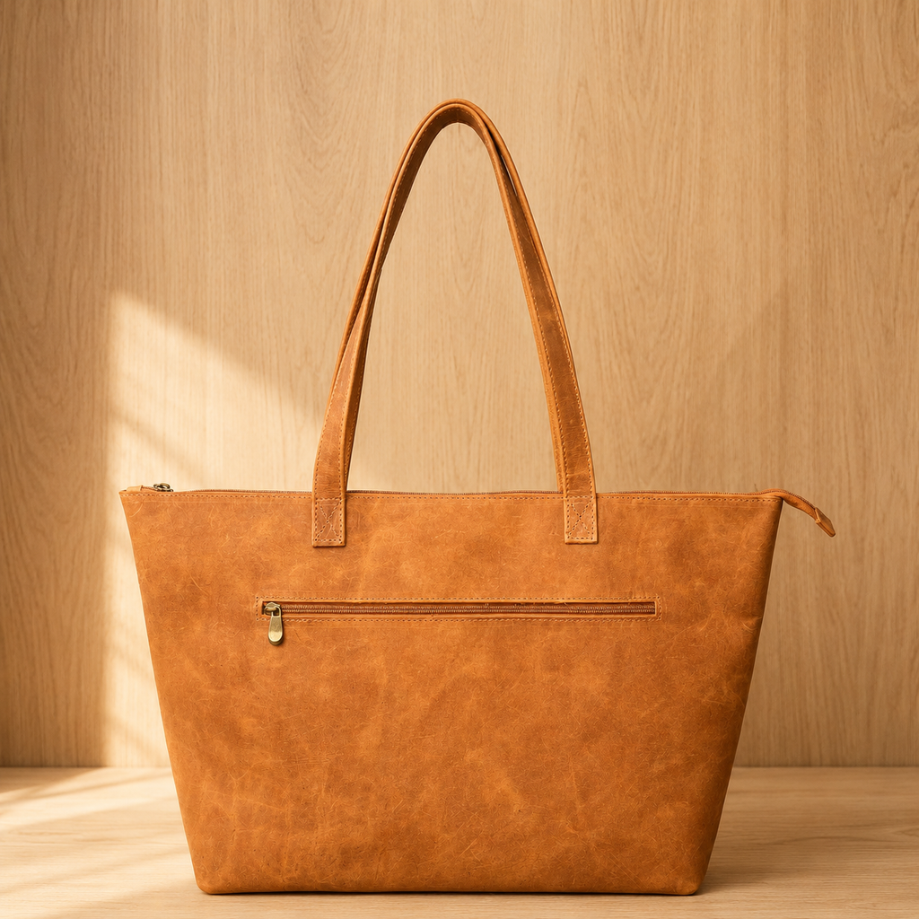 Cartera Tote Milano Camel XL