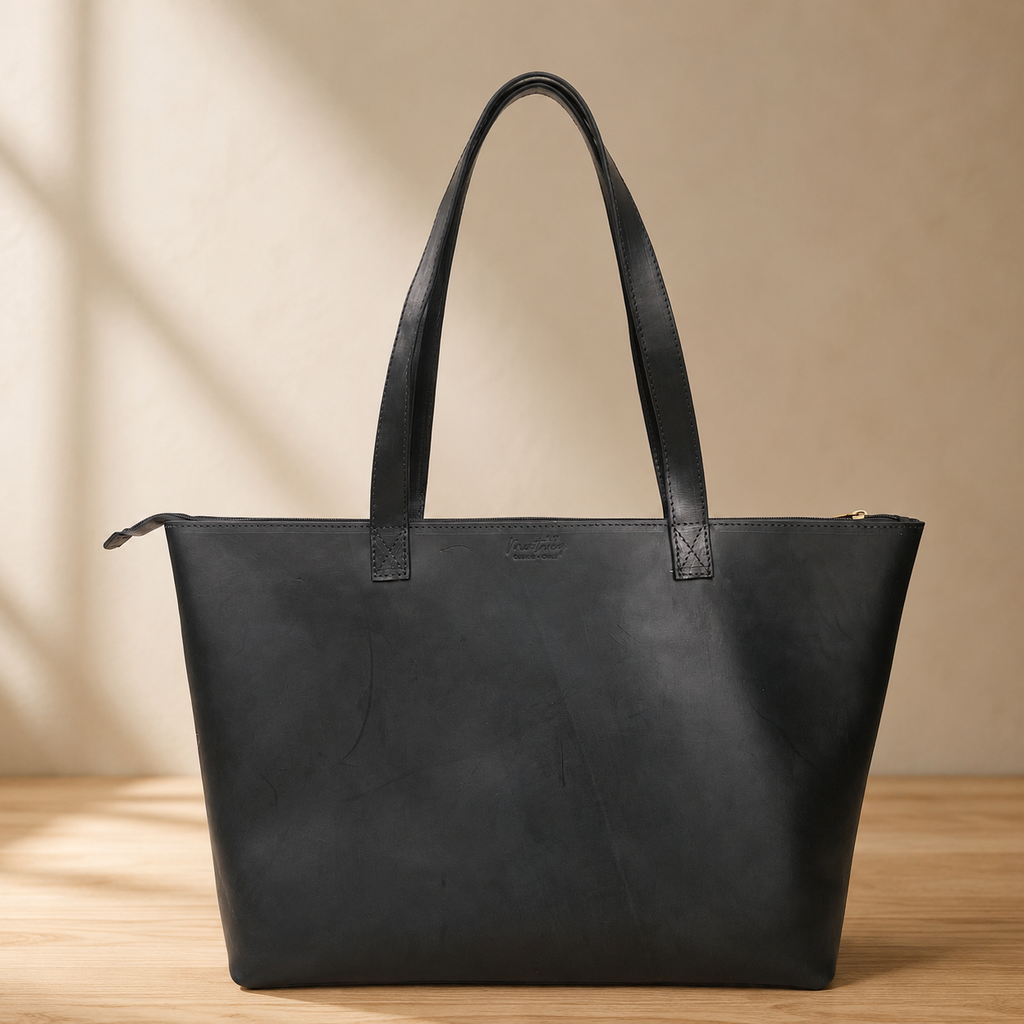 Cartera Tote Milano Negro XL