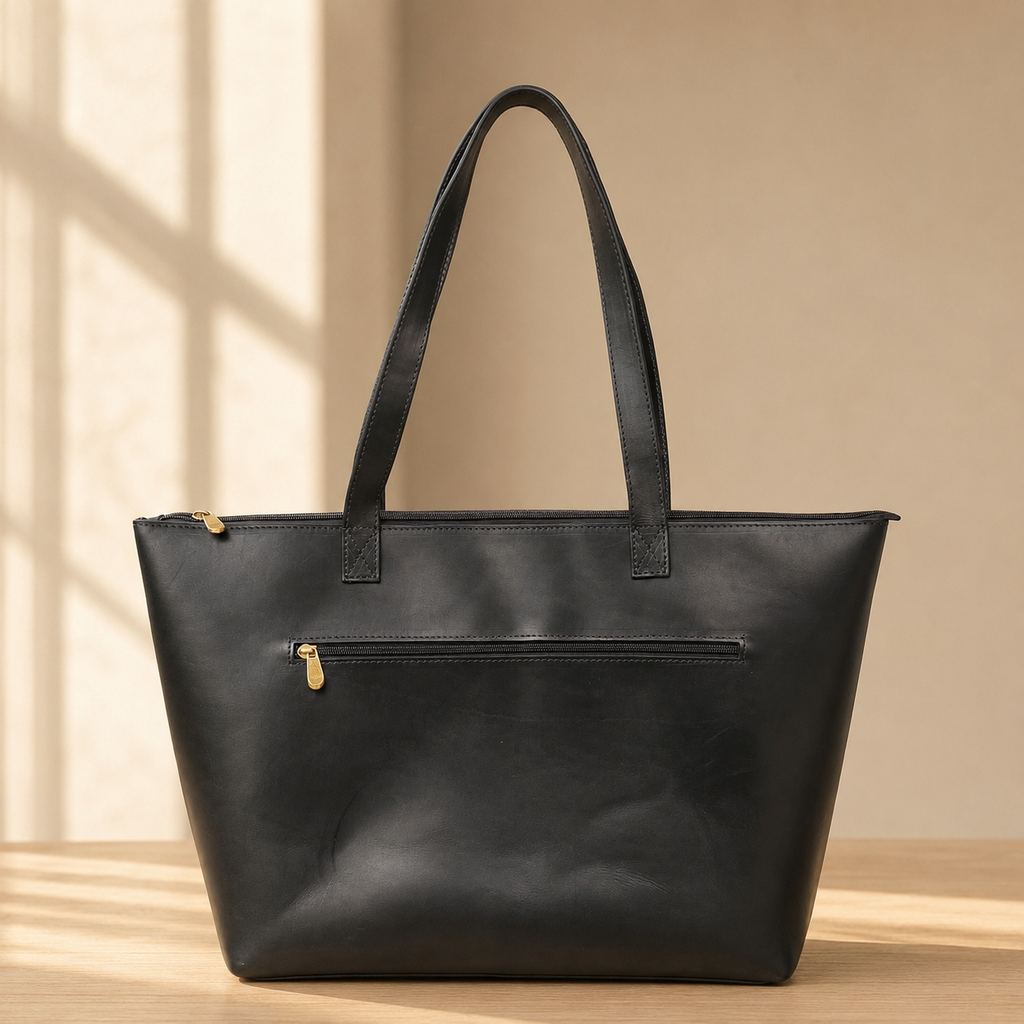 Cartera Tote Milano Negro XL