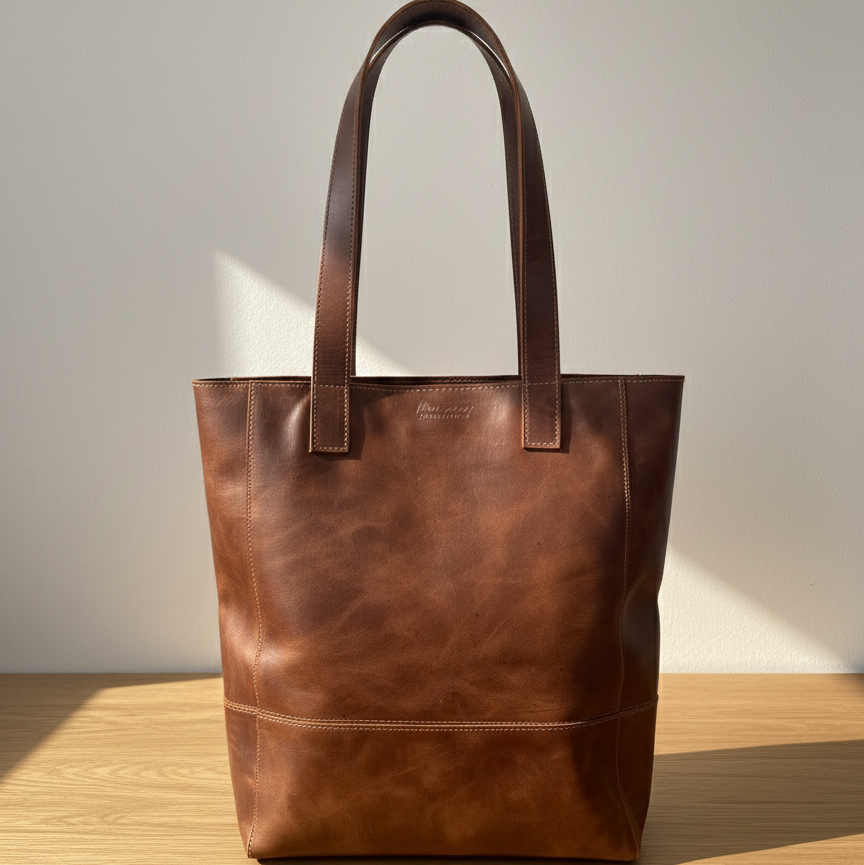 Cartera Tote Urbana Café Moro