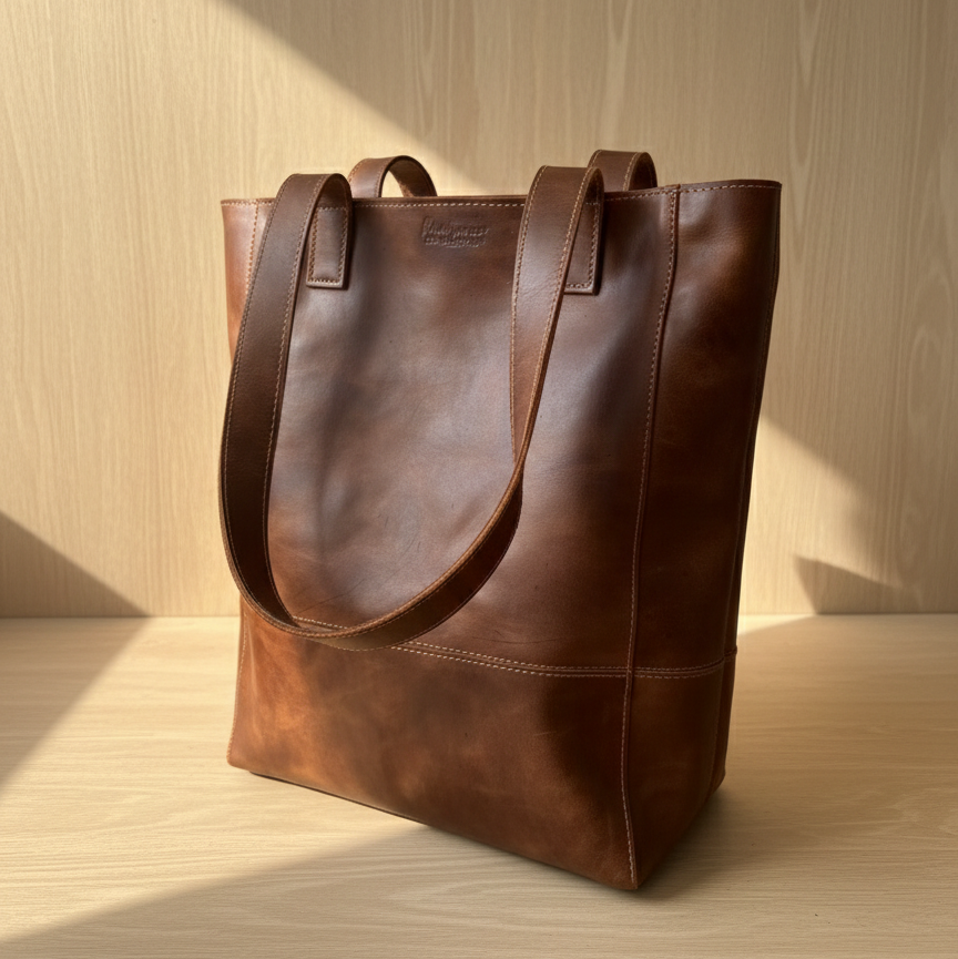 Cartera Tote Urbana Café Moro
