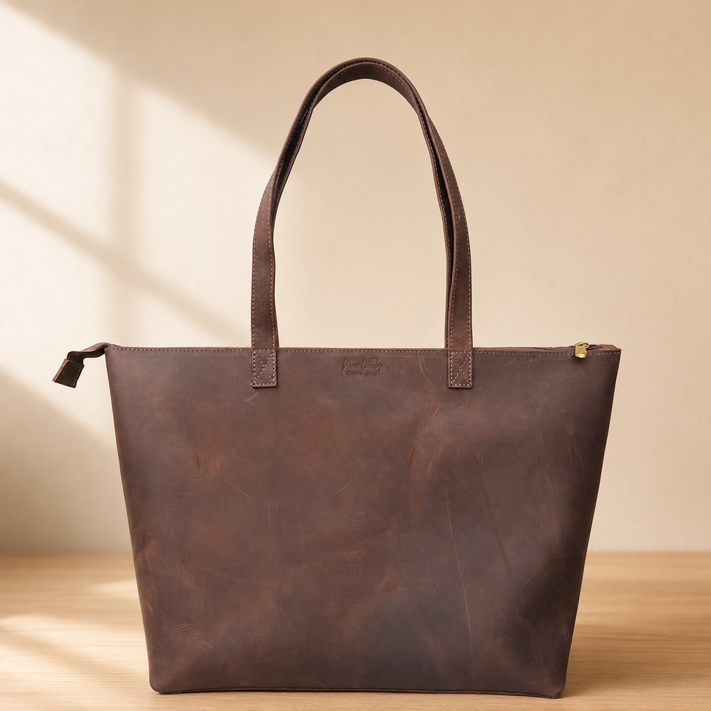 Cartera Tote Milano Moro XL