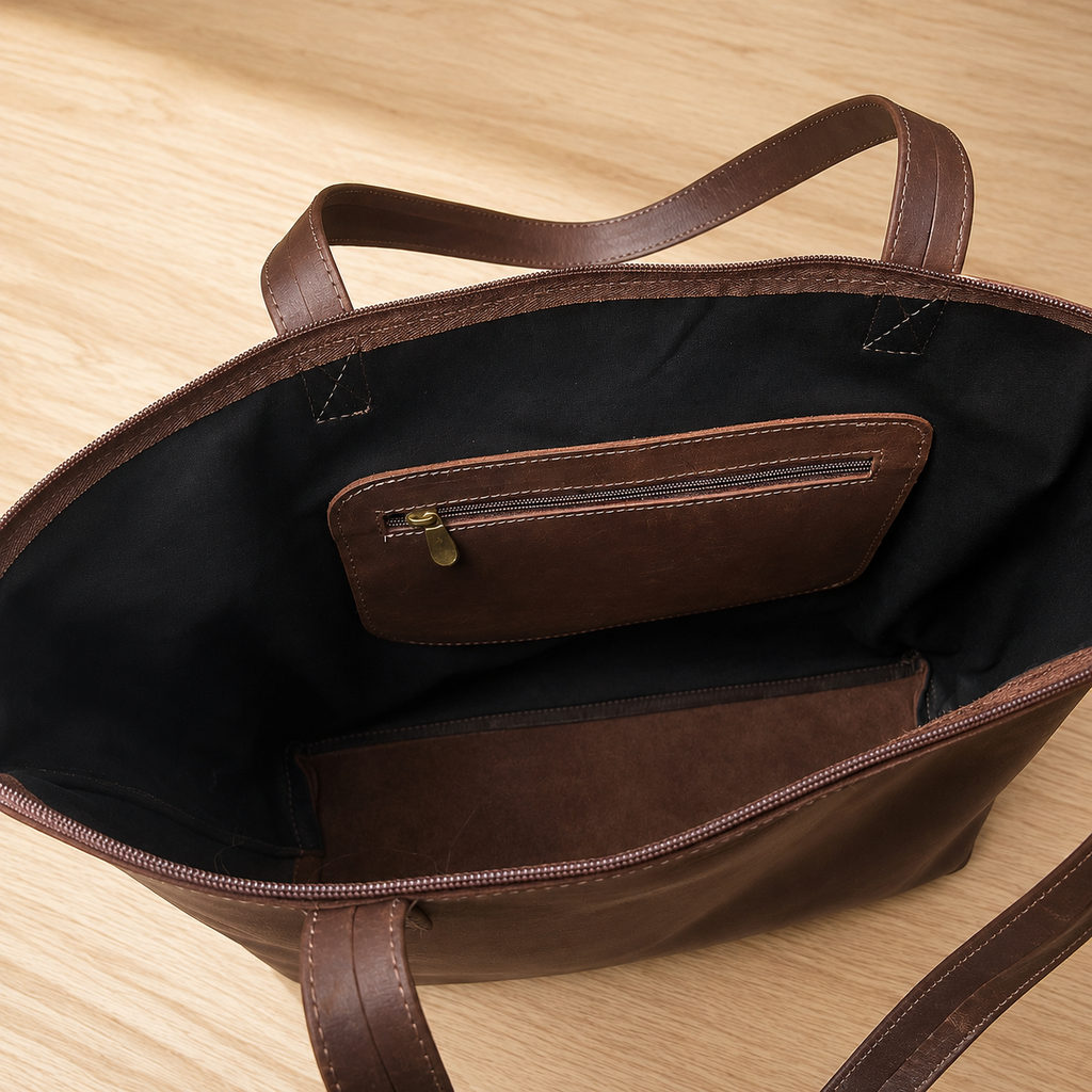Cartera Tote Milano Moro XL