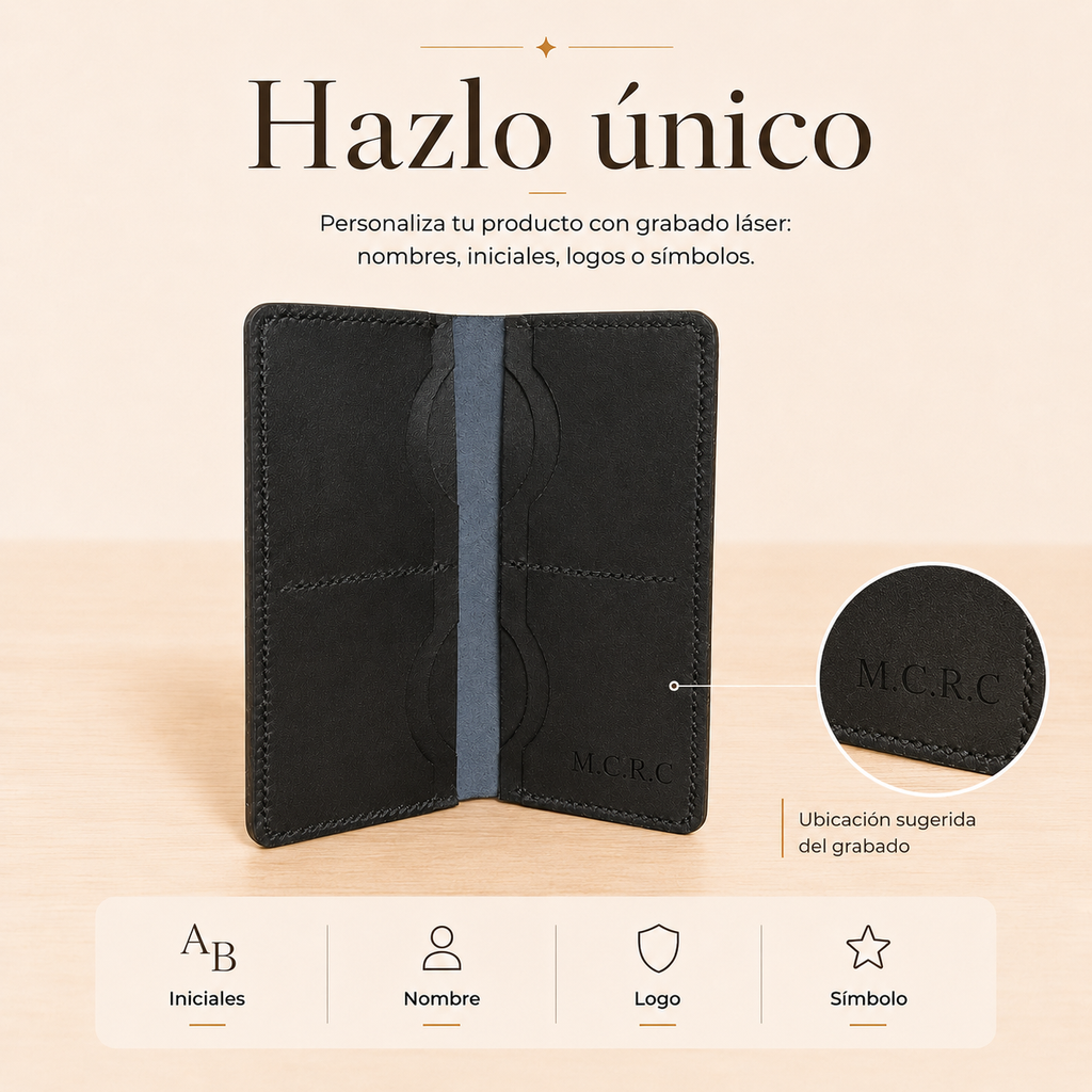 Chequera Montecarlo Negro