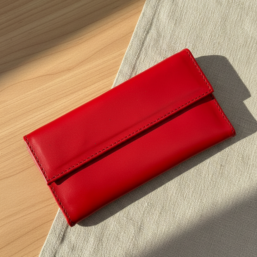 Billetera Línea Roja