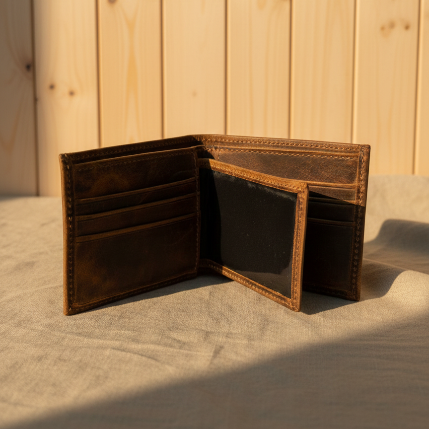 Billetera Clásica con Tarjetero Extraíble