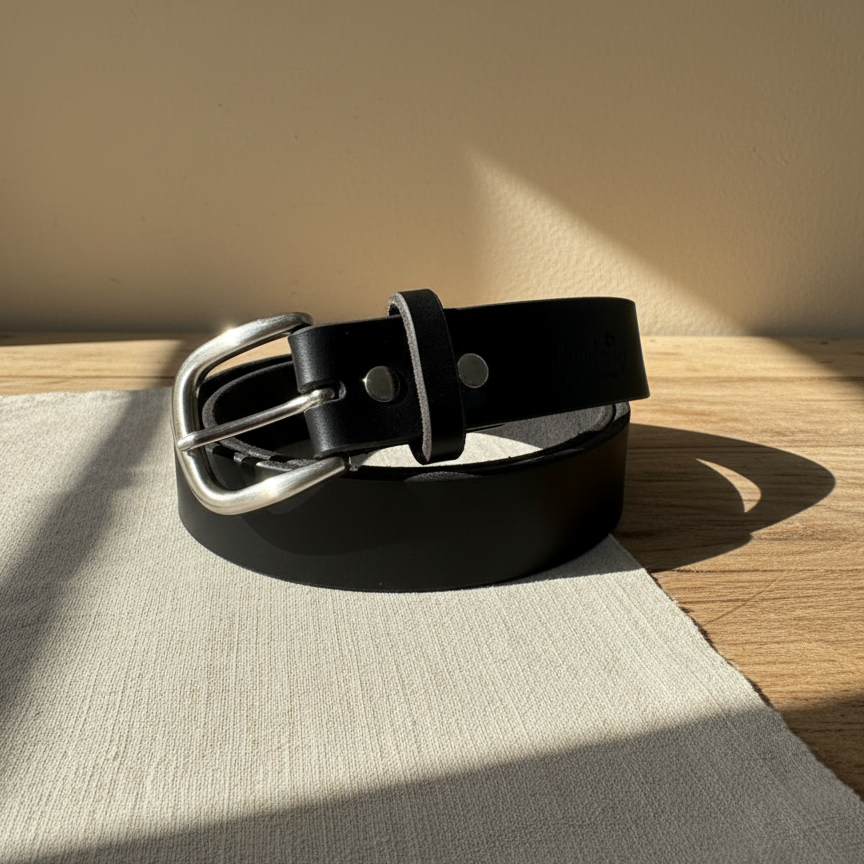 Pack Cinturón + Billetera de Cuero – Edición Limitada 🧵👛🪶