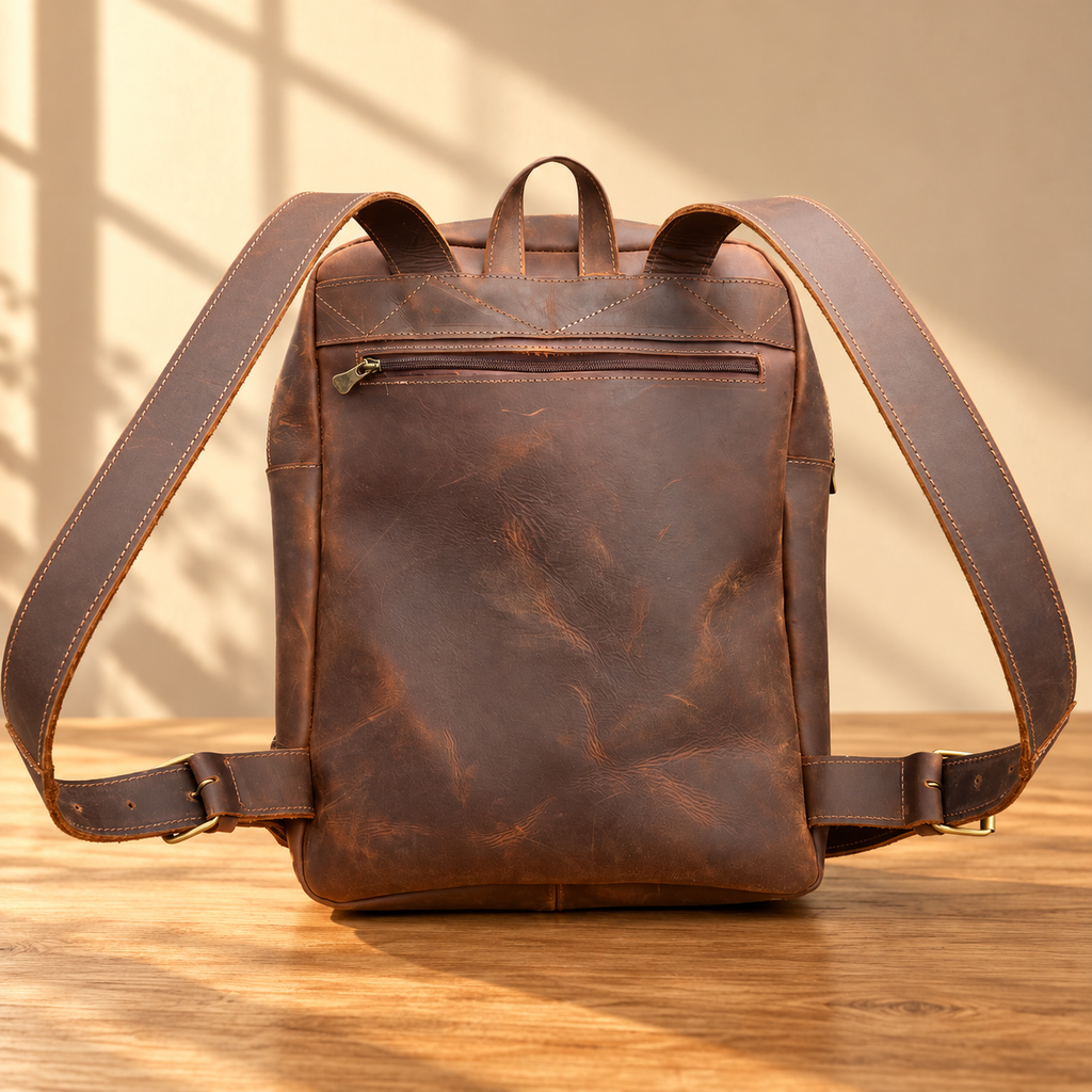 Mochila Atacama Habano envejecido