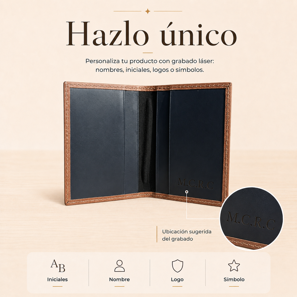 Porta Documentos Vehículo