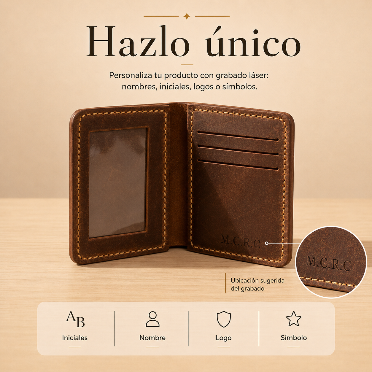 Tarjetero Identidad Patagonia